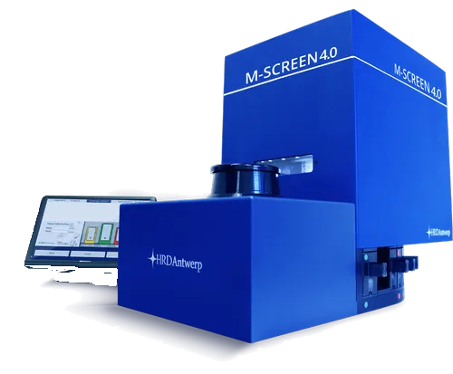 M-Screen 4.0 machine used for natural origin verification